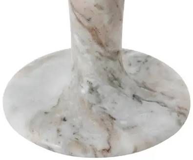 Moe's Home Collection East  Brown Torrent Marble Short Candle Holder-3