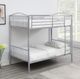 Coaster® Anson Silver Twin/Twin Youth Bunk Bed -3