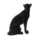 A & B Home Black 8" Sitting Panther-2
