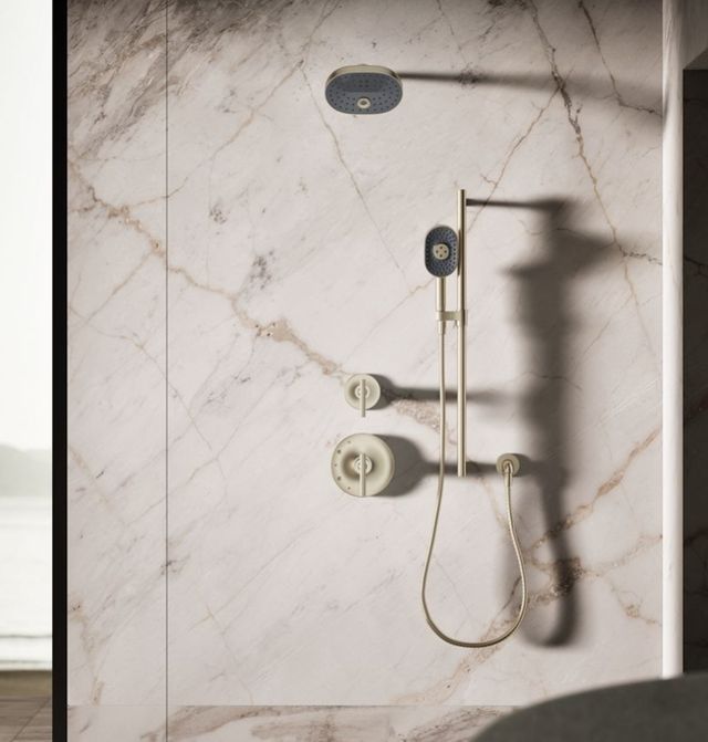 KOHLER® Statement® Vibrant Brushed Bronze 1.75 GPM Oblong 3-Function Handshower-2