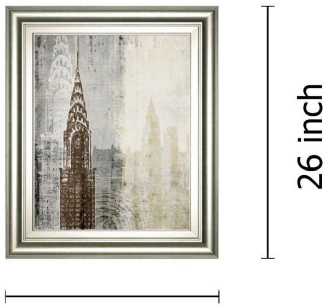 Classy Living Venter, T Edifioe I 26" Wall Art-2