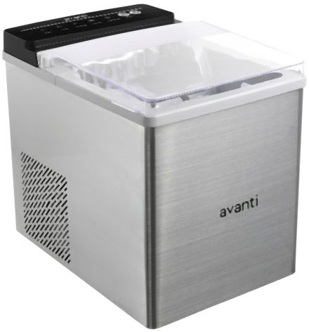 Avanti® Speedy Ice 10" 33lb Stainless Steel Countertop Bullet Ice Maker-2