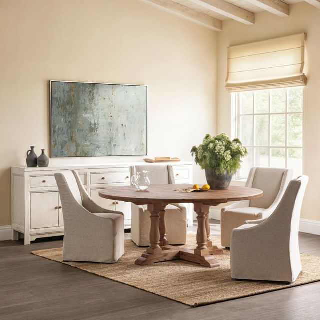 Classic Home Marina Hampton Sand 72" Dining Table-1