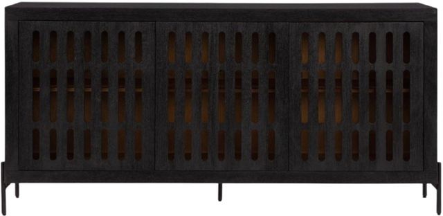 Signature Design by Ashley® Vallisburg Black/Natural Accent Cabinet-1
