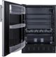 Summit® 24" 5.8 Cu. Ft. Stainless Steel/Black Compact Refrigerator-4