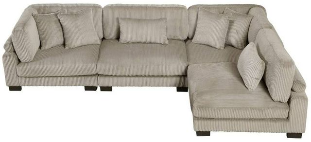 Homelegance® Traverse 4-Piece Taupe L-Shape Modular Sectional-3