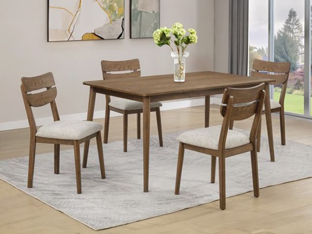 Crown Mark Mills Brown Dining Table-1