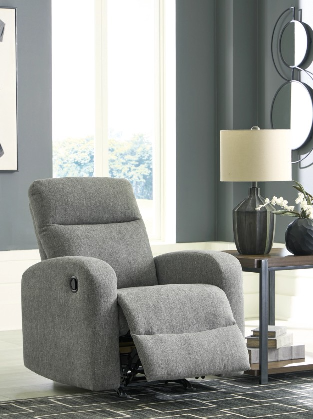 Signature Design By Ashley Moreau Place Power Rocker Recliner - Thumbnail 3