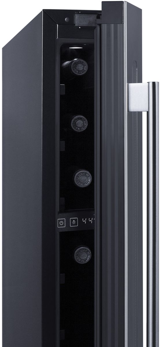 Summit® 6" Stainless Steel Built-In Wine Cooler -3