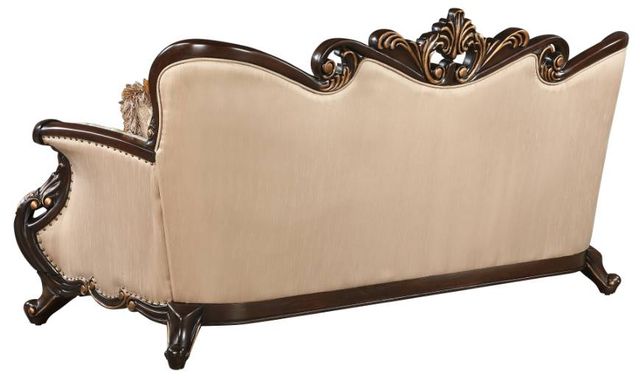 New Classic® Home Furnishings Constantine Beige/Cherry Sofa-2