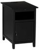 Powell® Butras Black Accent Table With USB-0
