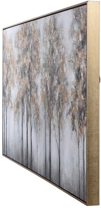 Stylecraft Plantation Trees Black/Brown/White Wall Art-1