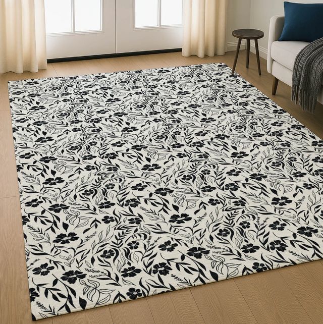 Dalyn™ Rug Company Soft Essentials SE4 Ivory 5'x8' Area Rug-1