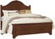 Vaughan-Bassett Bungalow Sienna Queen Arch Storage Bed-0
