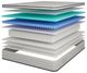 Furniture of America® Salvia 12" Hybrid Medium Firm California King Mattress in a Box-1