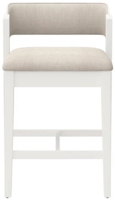 HH2 Home Dresden Beige/White Counter Stool-1