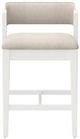 HH2 Home Dresden Beige/White Counter Stool-1