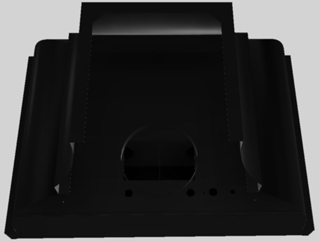 Vent-A-Hood® Designer Series 36" Black Wall Mounted Range Hood-2