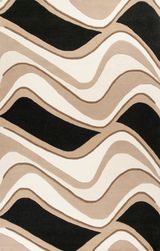 Black-Beige Waves