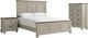 Elements International Farmington 3-Piece Medium Brown/Washed Stone King Panel Bedroom Set-0