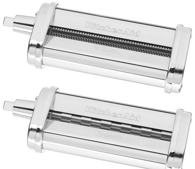 KitchenAid® 2-Piece Stainless Steel Pasta Cutter Set Stand Mixer Attachment-0