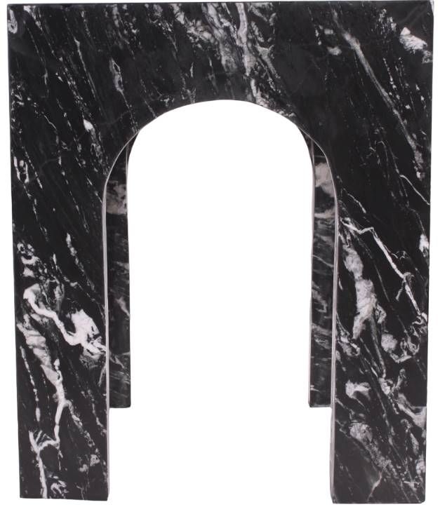 Meridian Furniture Palermo Black Marble End Table-1