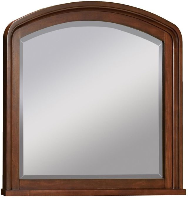 aspenhome® Cambridge Brown Cherry Double Dresser Mirror-0