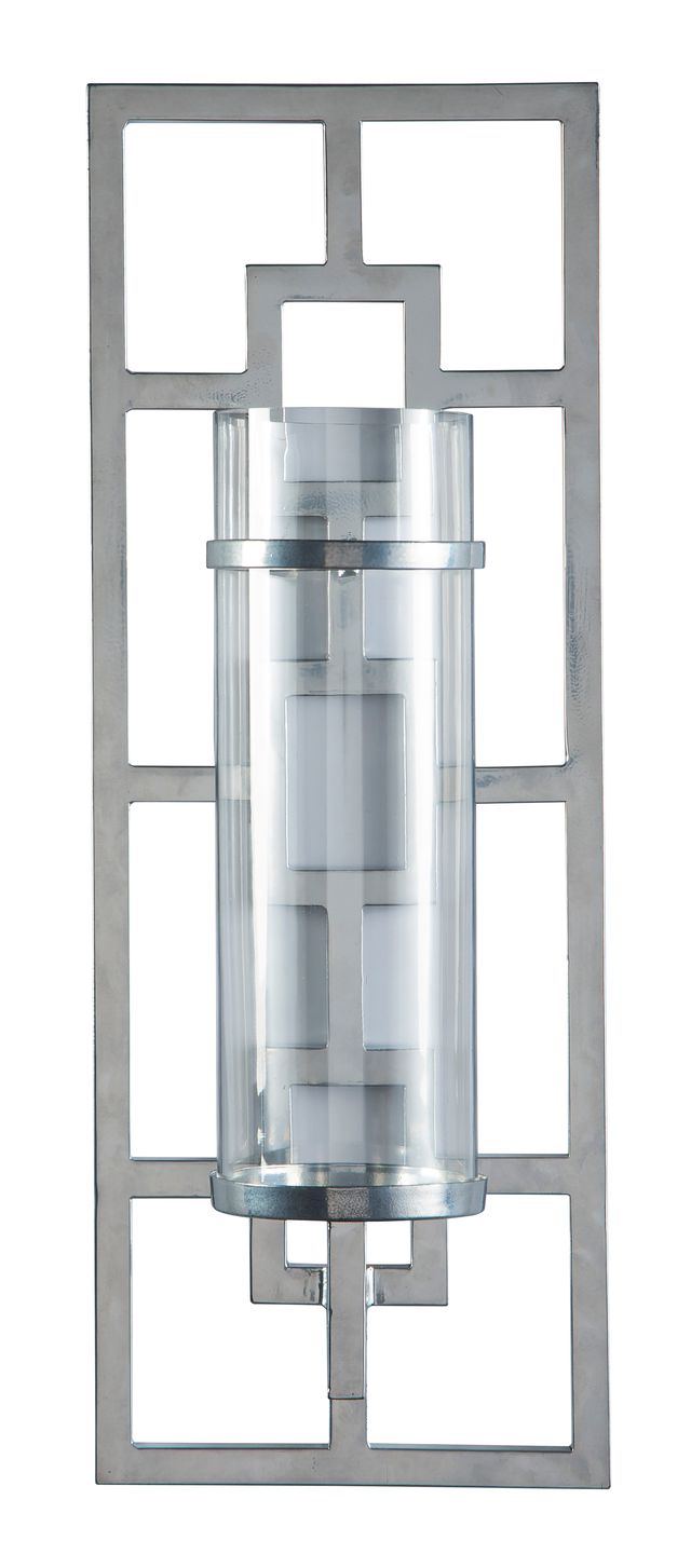 Signature Design by Ashley® Brede Silver Wall Sconce-1