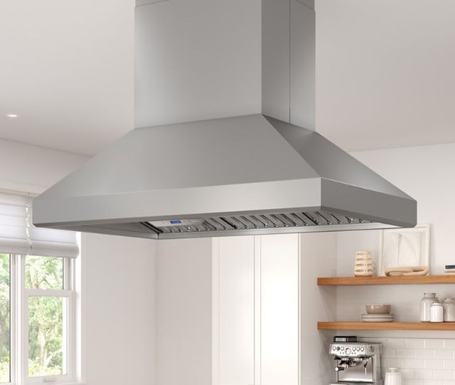 Zephyr Pro Collection Titan 48" Stainless Steel Island Range Hood-1