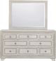Pulaski™ Camila White Dresser Mirror-3