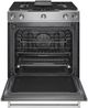 Cuisinière biénergie encastrée de 30 po KitchenAid® de 7.1 pi³ - Acier inoxydable-1