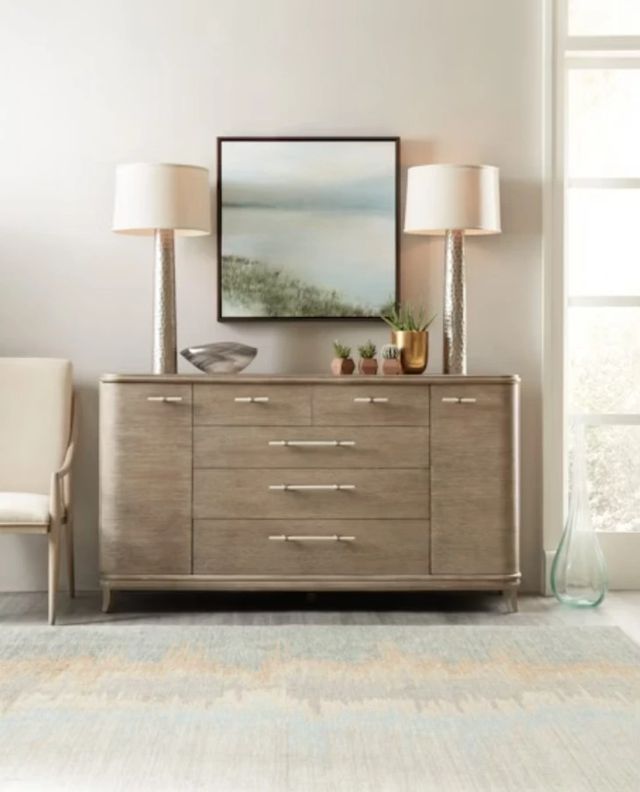 Hooker® Furniture Affinity Greige Sand Blasted Server-1
