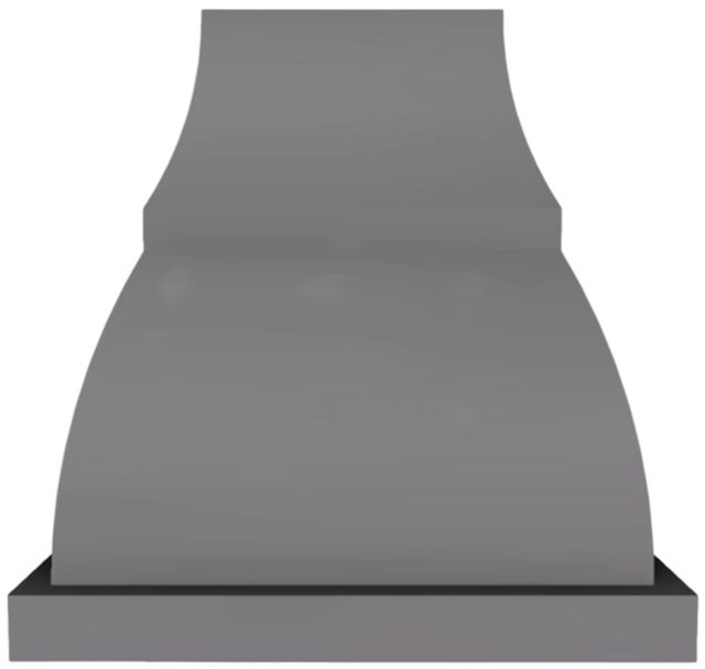 Vent-A-Hood® Designer Series 66" Gunsmoke Island Range Hood-3