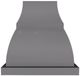 Vent-A-Hood® Designer Series 66" Gunsmoke Island Range Hood-3