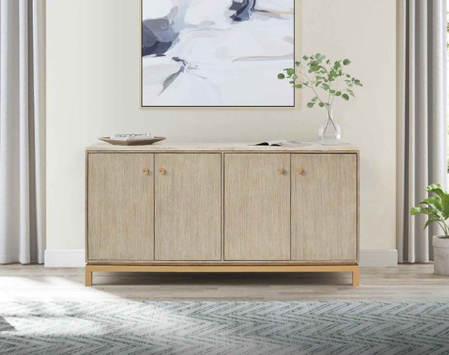 Martin Furniture Vancouver Greige TV Stand-1