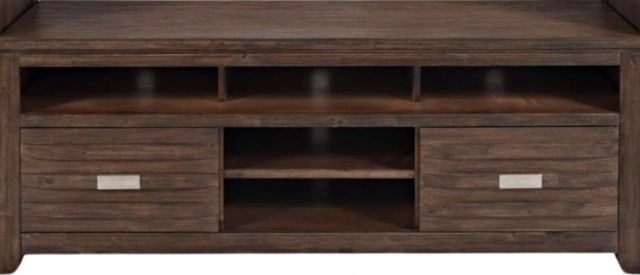 Jofran Inc. Altamonte Brushed Walnut 78" Media Bridge-0
