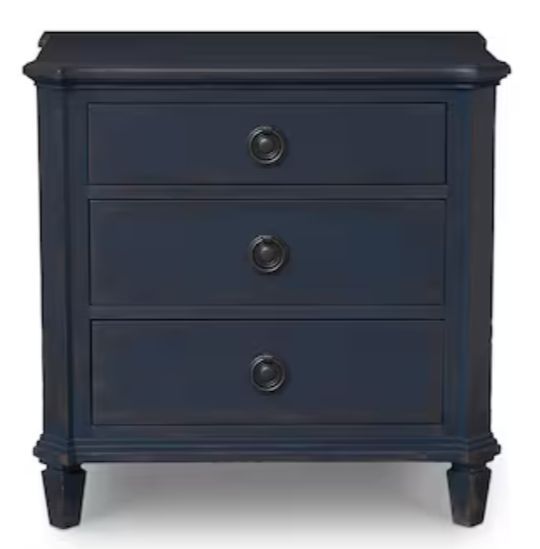 Bassett® Furniture Trafford Adriatic Blue Nightstand-2