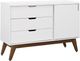 Elements International Sade White Dresser-0