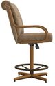 Chromcraft™ Customizable Denton Counter Chair with Metal Footrest-3