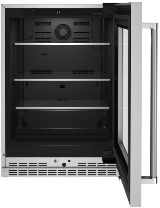 KitchenAid® 5.2 Cu. Ft. Stainless Steel Beverage Center-1