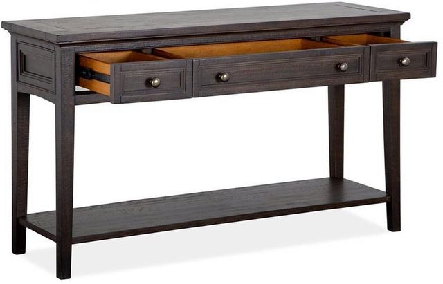 Magnussen Home® Westley Falls Graphite Sofa Table-3