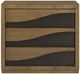 Bernards Calia Black/Brown Bachelor Chest-2