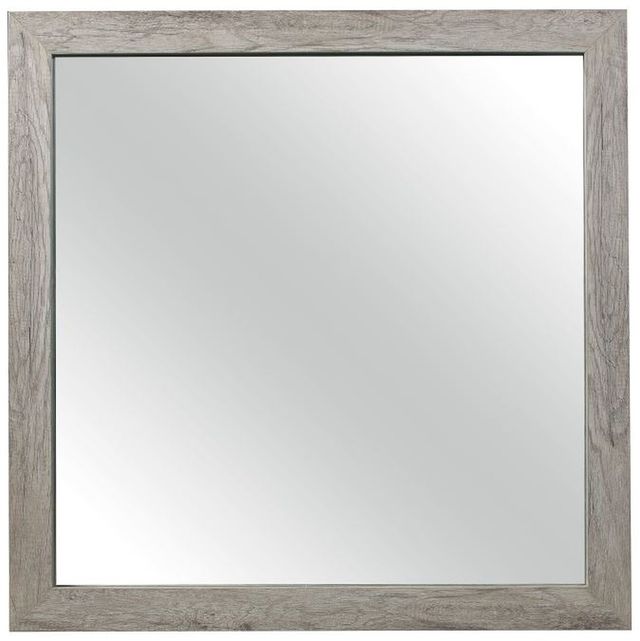 Miroir Mandan, gris, Mazin Furniture