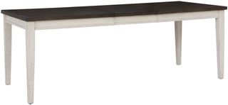 aspenhome® Caraway Brown Top Dining Table with Aged Ivory Base