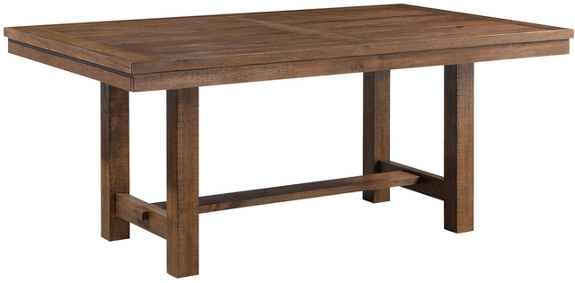 Homelegance® Bonner Brown Dining Table-0