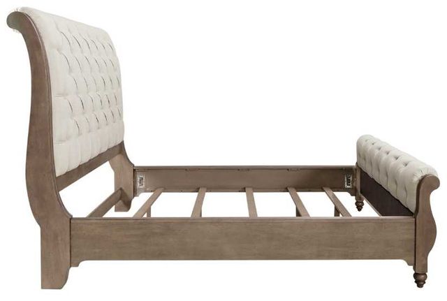 Liberty Furniture Americana Farmhouse Beige/Dusty Taupe Queen Sleigh Bed-3