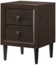 Mazin Furniture Pritti Espresso Nightstand-0