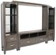 Jofran Inc. Scarsdale Gray Media Bridge-0