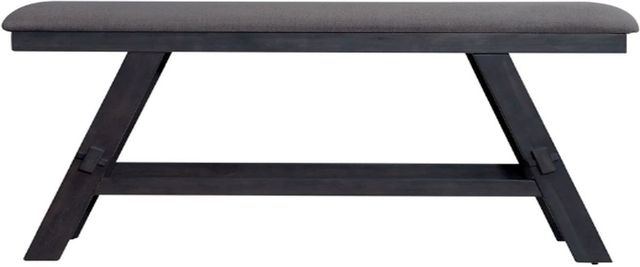 Liberty Furniture Lawson Slate/Weathered Gray Counter Bench-2