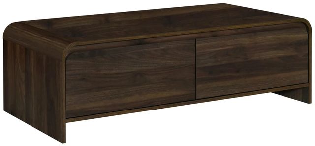 New Classic® Home Furnishings Mara Walnut Cocktail Table-0